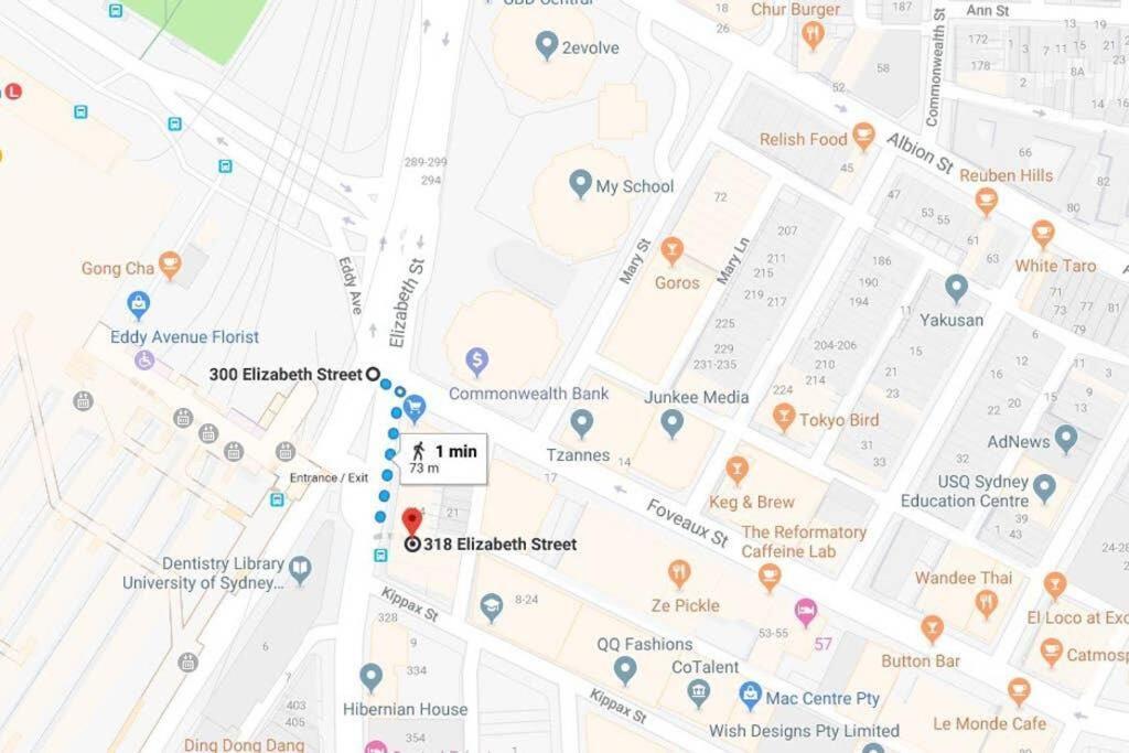 1 Private Double Bed In Sydney Cbd Near Train Uts Darlinghar&Icc&C Hinatown Hotell Eksteriør bilde